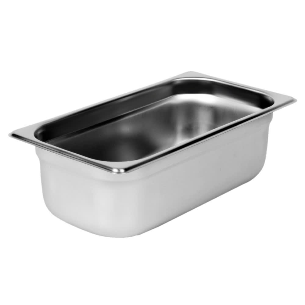Thunder Group STPA4134 Third Size Steam Pan, Stainless