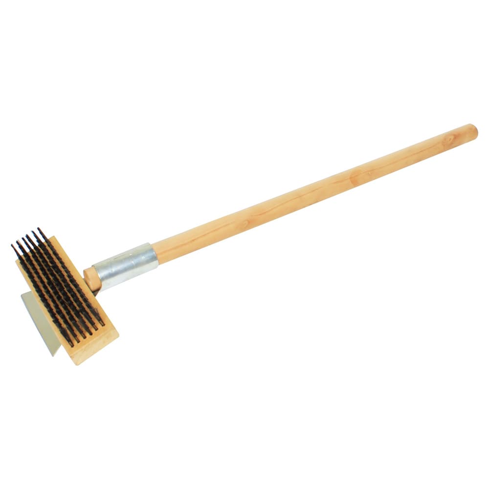 Thunder Group WDBS027H 27" Heavy Duty Wire Brush w/ Scraper