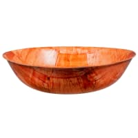 Thunder Group WDTSB008 8" Salad Bowl, Woven Wood thumbnail 2