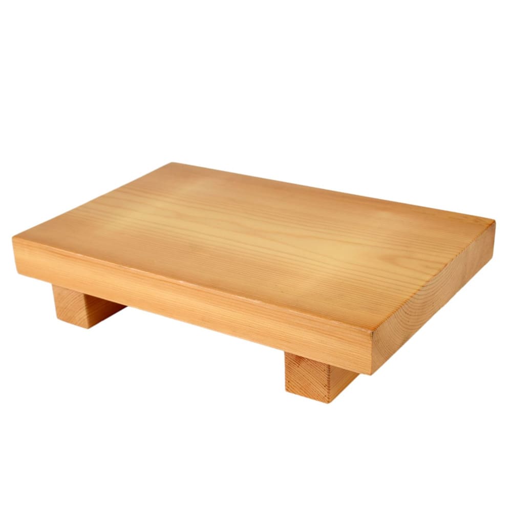 Thunder Group WSPW002 Sushi Plate - 9 1/2" x 6", Wood