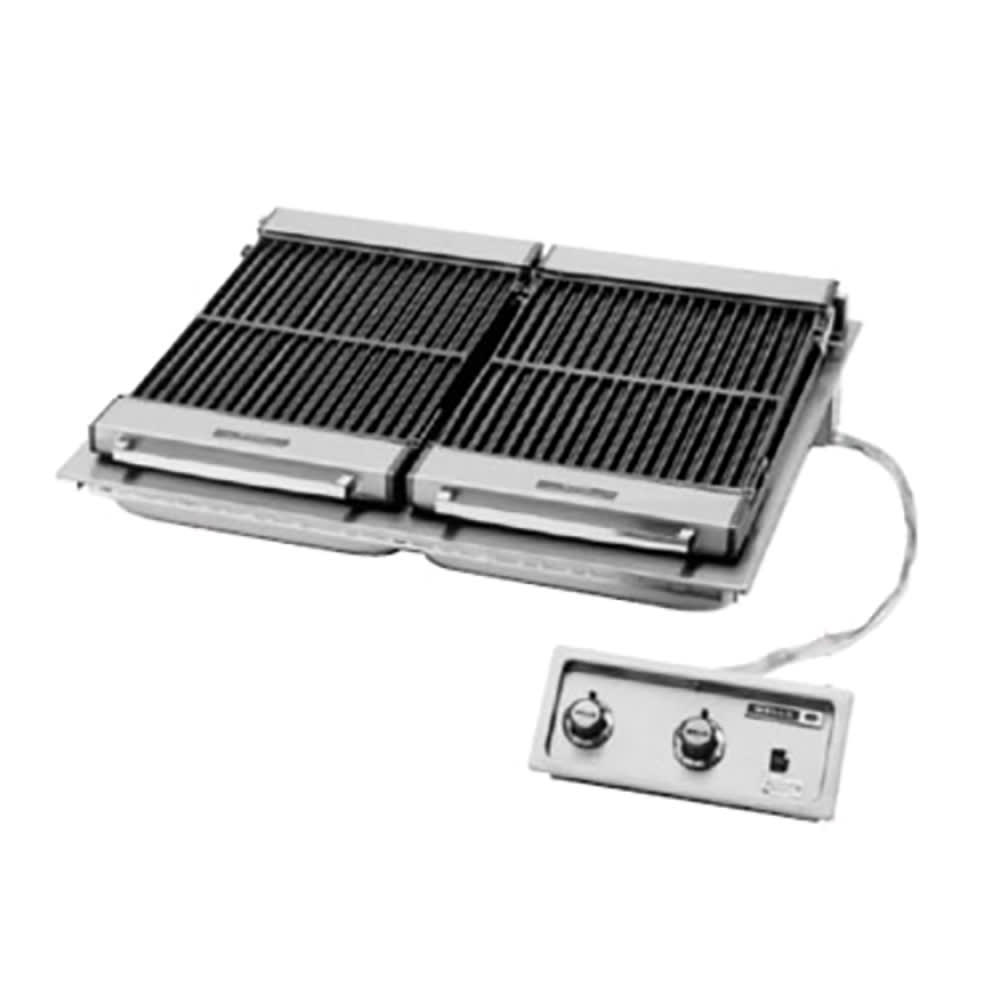 Wells B-506 36" Built In Charbroiler w/ Cast Iron Grate, 208v
