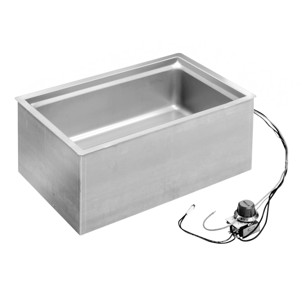 Wells BMW-206ST Drop-In Hot Food Well w/ (1) Full Size Pan Capacity, 208/240v