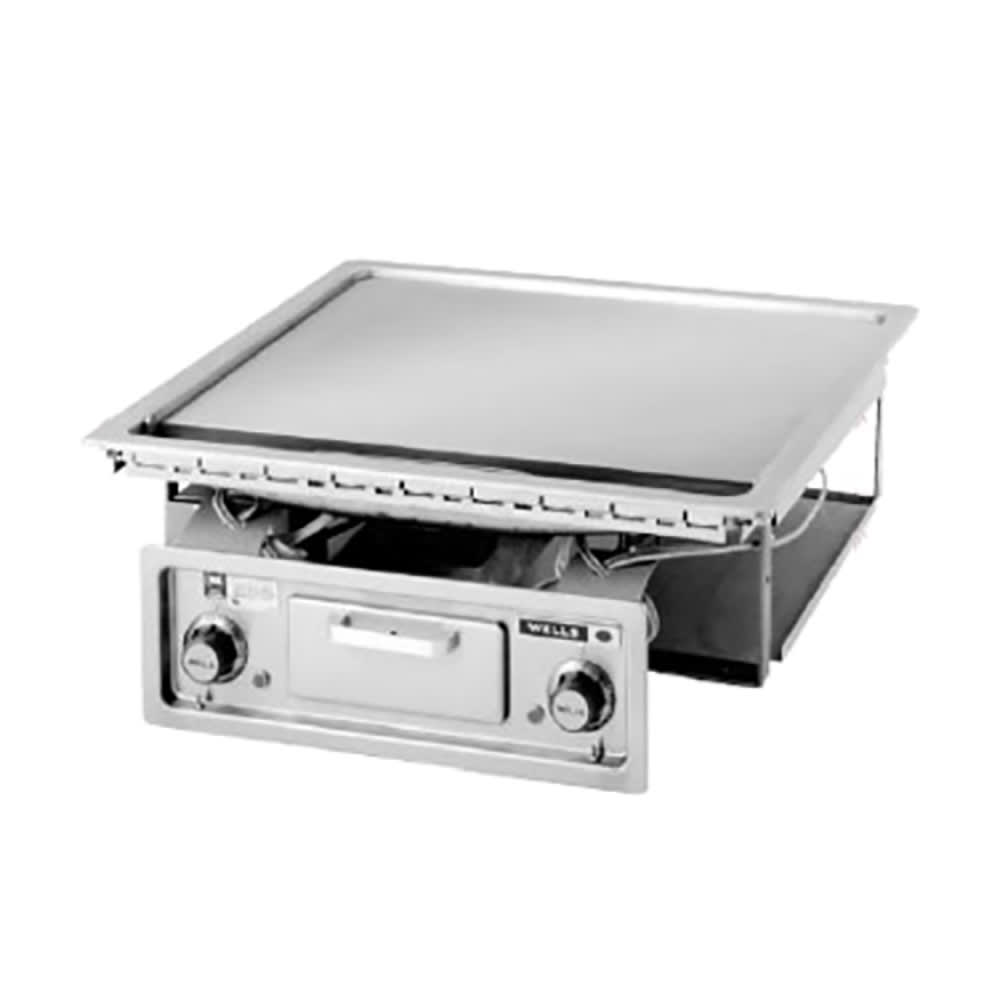 Wells G-136 25" Electric Griddle w/ Thermostatic Controls - 3/4" Steel Plate, 208-240v