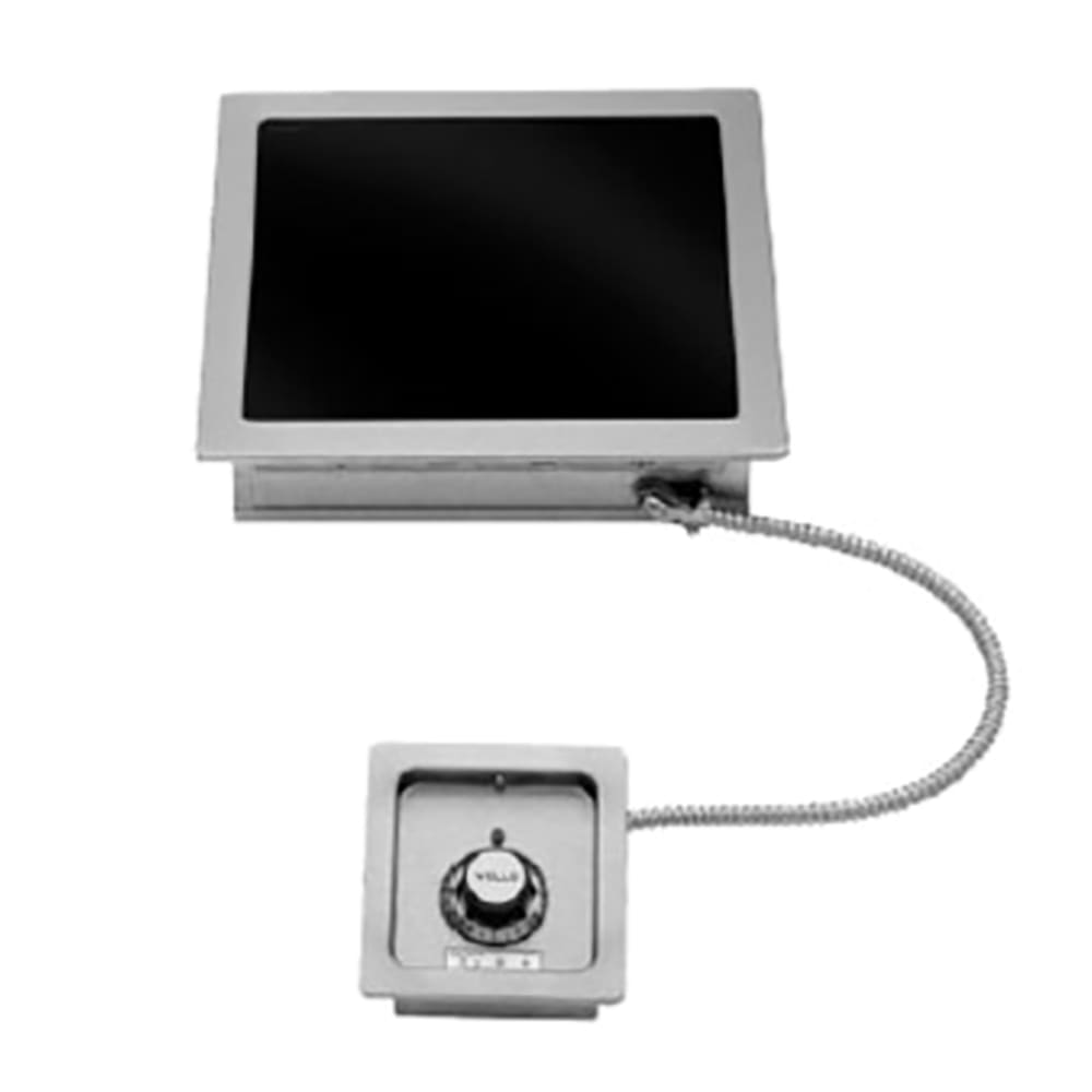 Wells HC-1256 14 3/4" Electric Hotplate w/ (1) Burner & Infinite Controls, 208/240v/1ph