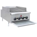Wells HDCB-2430G-QS 24" Countertop Gas Charbroiler w/ Cast Iron Grates - 80,000 BTU, Convertible thumbnail 2