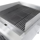 Wells HDCB-2430G-QS 24" Countertop Gas Charbroiler w/ Cast Iron Grates - 80,000 BTU, Convertible thumbnail 7