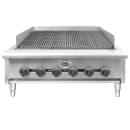 Wells HDCB-3630G-QS 36" Countertop Gas Charbroiler w/ Cast Iron Grates - 120,000 BTU, Convertible thumbnail 3