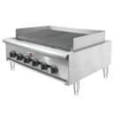 Wells HDCB-3630G-QS 36" Countertop Gas Charbroiler w/ Cast Iron Grates - 120,000 BTU, Convertible thumbnail 5