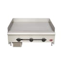 Wells HDG-3630G 36" Gas Griddle w/ Manual Controls - 3/4" Steel Plate, Convertible thumbnail 2