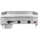 Wells HDG-3630G 36" Gas Griddle w/ Manual Controls - 3/4" Steel Plate, Convertible thumbnail 3