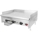 Wells HDG-3630G 36" Gas Griddle w/ Manual Controls - 3/4" Steel Plate, Convertible thumbnail 4