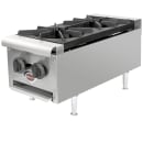 Wells HDHP-1230G 12 3/8" Gas Hotplate w/ (2) Burners & Infinite Controls, Convertible thumbnail 4