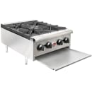 Wells HDHP-2430G 23 3/8" Gas Hotplate w/ (4) Burners & Manual Controls, Convertible thumbnail 2