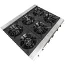 Wells HDHP-3630G 35 3/8" Gas Hotplate w/ (6) Burners & Manual Controls, Convertible thumbnail 9