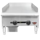 Wells HDTG-2430G 24" Gas Griddle w/ Thermostatic Controls - 3/4" Steel Plate, Convertible thumbnail 3