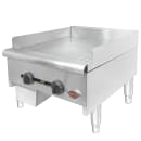Wells HDTG-2430G 24" Gas Griddle w/ Thermostatic Controls - 3/4" Steel Plate, Convertible thumbnail 5