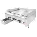 Wells HDTG-3630G 36" Gas Griddle w/ Thermostatic Controls - 3/4" Steel Plate, Convertible thumbnail 6
