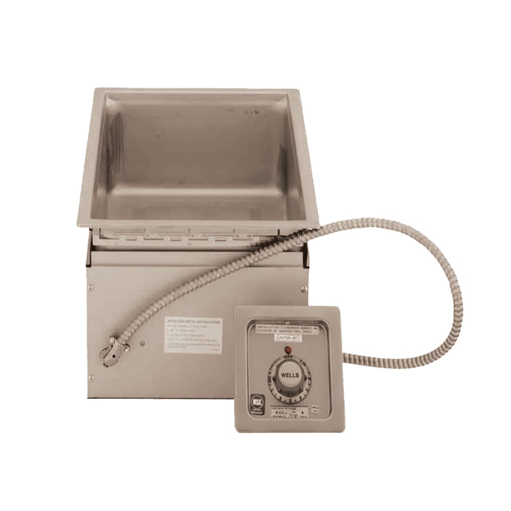 Wells MOD-100 Built In Food Warmer w/ Infinite Controls, 1-Pan, 120v