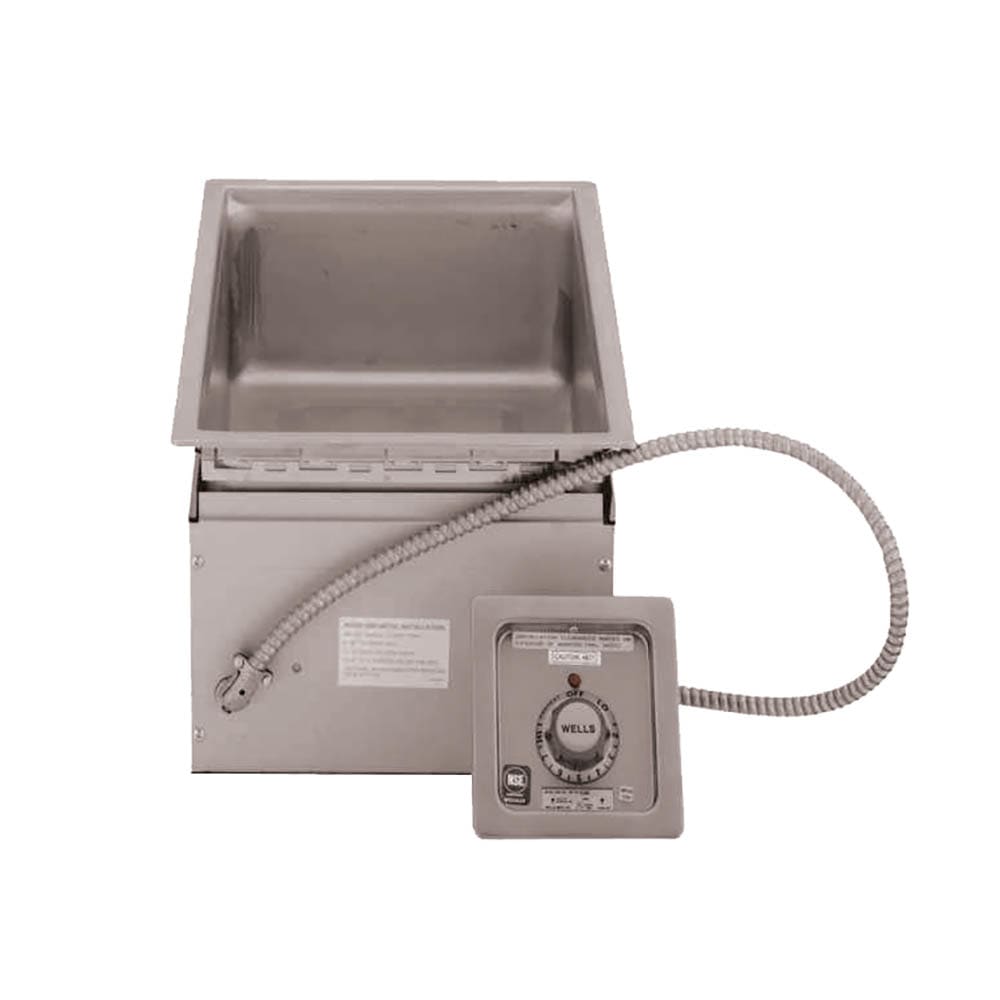 Wells MOD-100TD/AF Drop-In Hot Food Well w/ (1) Full Size Pan Capacity, 208-240v/1ph