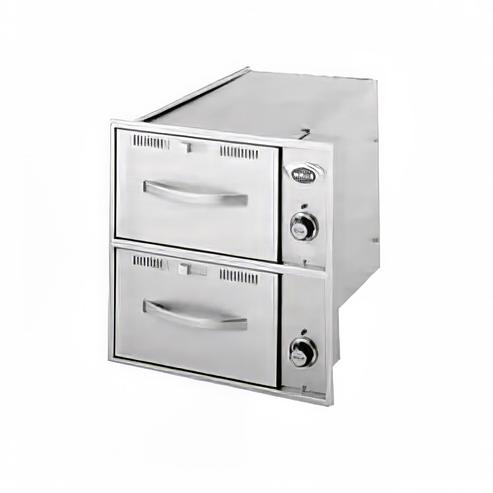Wells RW-26HD 29.5"W Built In Warming Drawer w/ (2) 21.5" Compartments, 208-240v/1ph