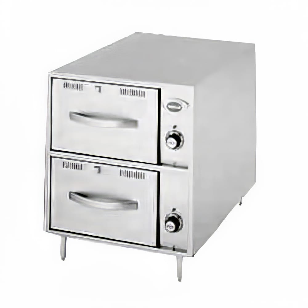 Wells RWN-2 20.25"W Freestanding Warming Drawer w/ (2) 15" Compartments, 120v