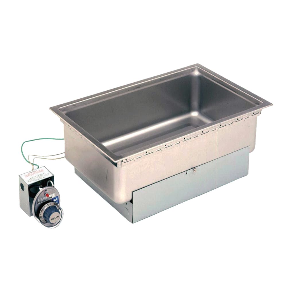 Wells SS-206T Drop-In Hot Food Well w/ (2) Full Size Pan Capacity, 208-240v/1ph