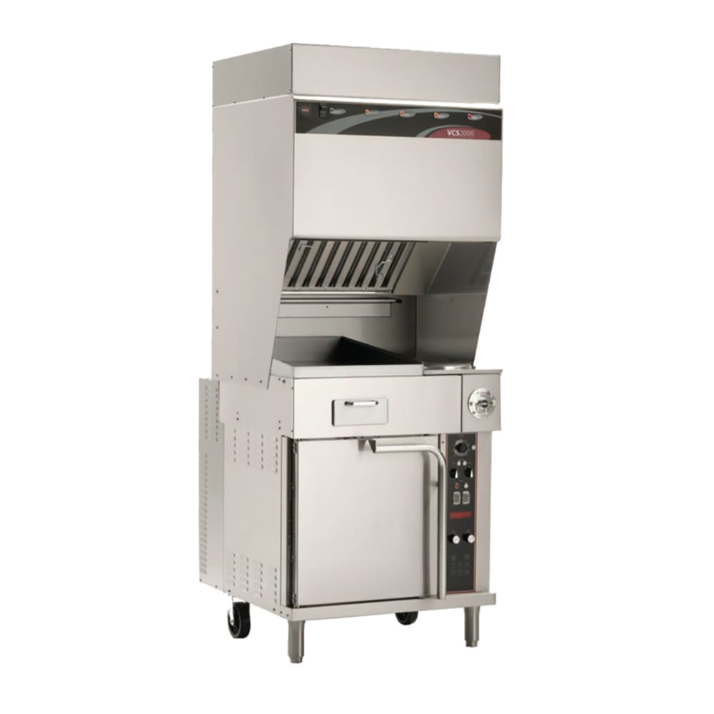 Wells WVO-2HFG 42" VCS2000 Electric Range w/ (2) French Hot Plates & (1) Griddle, 208v/3ph