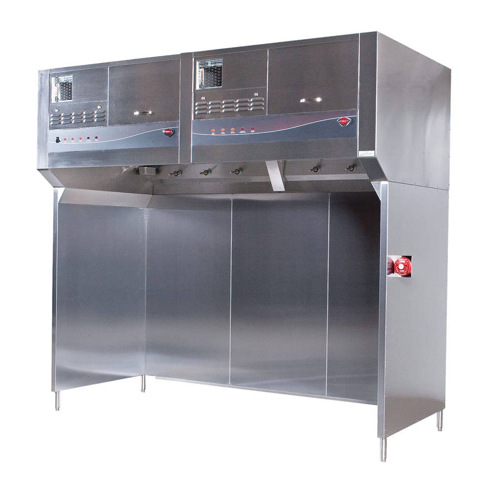 Wells WVU-96 113 9/10" Universal Ventless Hood w/ 4 Stage Filtration, 208-240v/1ph