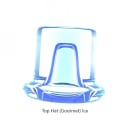 Hoshizaki AM-50BAK-ADDS 14 7/8"W Top Hat Undercounter Ice Machine - 54 lbs/day, Air Cooled, ADA, Gravity Drain, 115v thumbnail 3