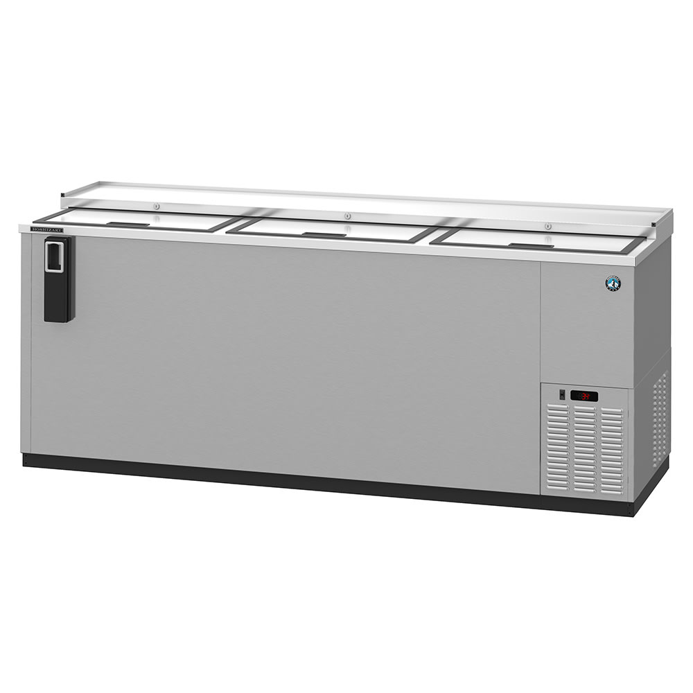 Hoshizaki CC80-S 80" Forced Air Bottle Cooler - Holds (1150) 12 oz Bottles, Lid Locks, 115v