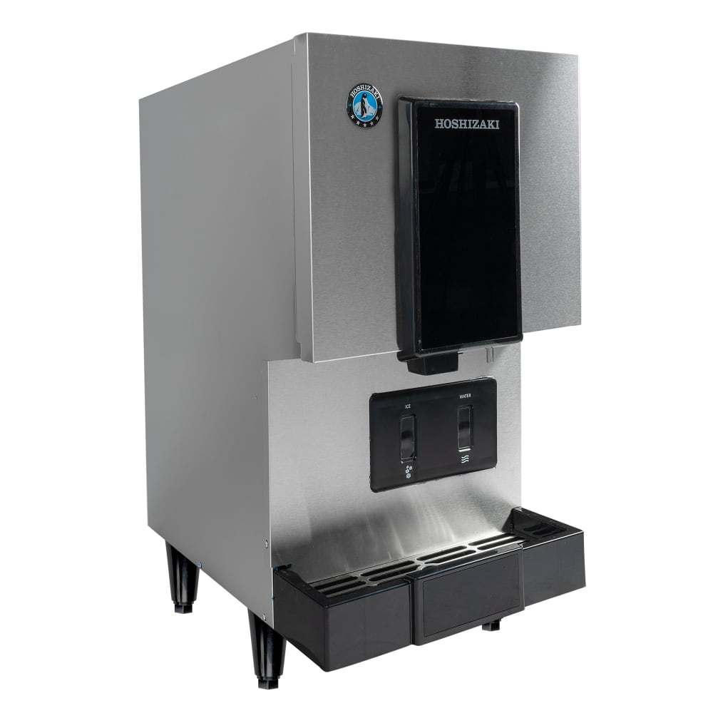 Hoshizaki DCM-271BAH-OS 257 lb Touchless Countertop Water & Nugget Ice Dispenser - 10 lb Storage, Cup Fill, 115v