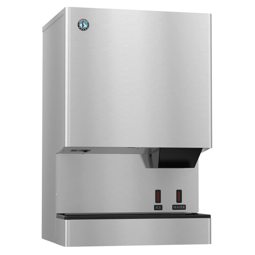 Hoshizaki DCM-500BWH-OS 590 lb Countertop Water & Nugget Ice Dispenser - 40 lb Storage, Cup Fill, 115v