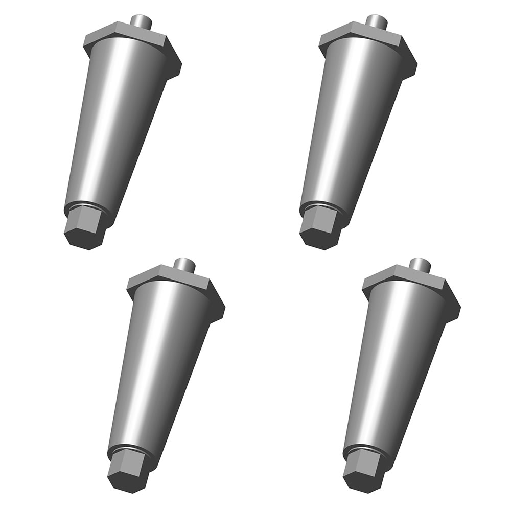 Hoshizaki DM LEGS 4" Leg Kit, Black