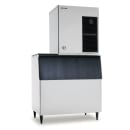 Hoshizaki F-1501MAJ/B-900SF/HS-2035 1543 lb F Series Flake Ice Machine w/ Bin - 900 lb Storage, Air Cooled, 208-230v thumbnail 2