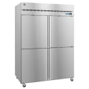 Hoshizaki F2A-HS 55" Steelheart Series Two Section Reach In Freezer, (4) Left/Right Hinge Solid Doors, 115v thumbnail 3