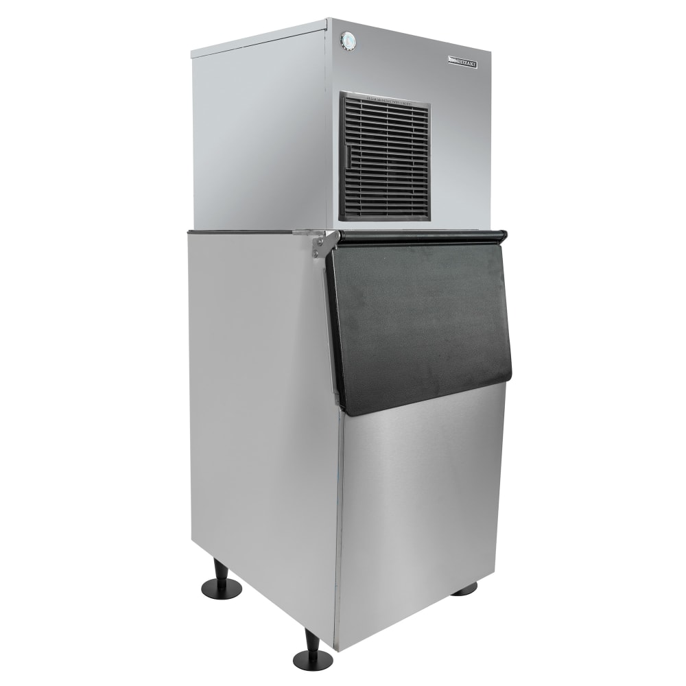 Hoshizaki F-450MAJ/B-300SF 492 lb Slim-Line Flake Ice Machine w/ Bin - 300 lb Storage, Air Cooled, 115v