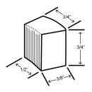 Hoshizaki FS-1501MLJ-C 30" Serenity Nugget Ice Machine Head - 1386 lb/24 hr, Remote Cooled, 115v/1ph thumbnail 2