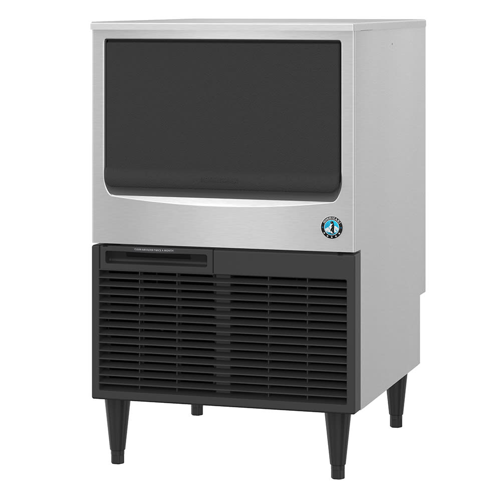Hoshizaki KM-161BWJ 23 3/4"W Crescent Cube Undercounter Ice Machine - 153 lbs/day, Water Cooled, 115v