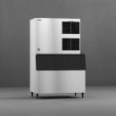 Hoshizaki KM-1900SWJ3/B-800SF 1880 lb KM Series Crescent Cube Ice Machine w/ Bin - 800 lb Storage, Water Cooled, 208-230v thumbnail 2