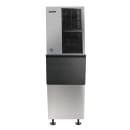 Hoshizaki KM-350MAJ/B-300SF 489 lb Slim-Line Crescent Cube Ice Machine w/ Bin - 300 lb Storage, Air Cooled, 115v thumbnail 2