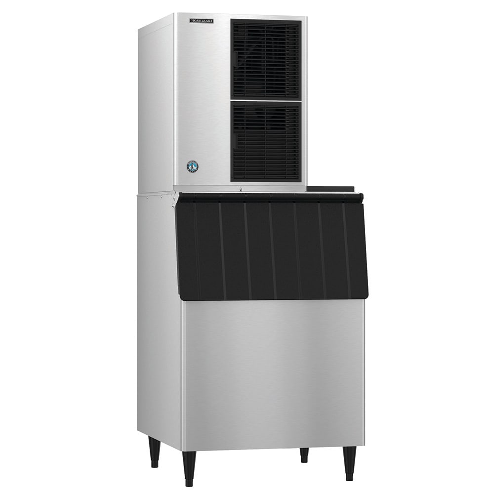 Hoshizaki KM-520MAJ/B-500SF/HS-2033 556 lb KM Series Crescent Cube Ice Machine w/ Bin - 500 lb Storage, Air Cooled, 115v