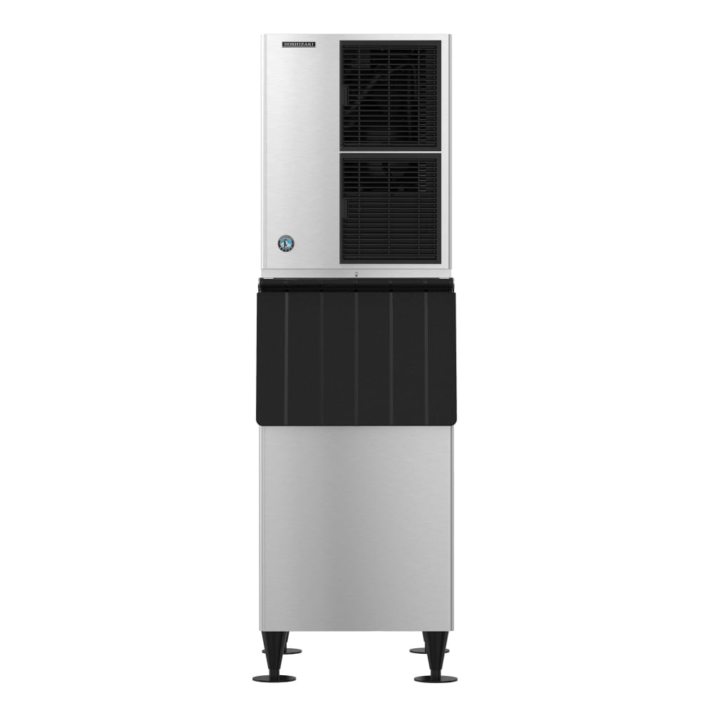 Hoshizaki KM-660MAJ/B-300SF 650 lb KM Series Crescent Cube Ice Machine w/ Bin - 300 lb Storage, Air Cooled, 115v
