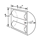 Hoshizaki KM-901MAJ 30" Crescent Cube Ice Machine Head - 905 lb/24 hr, Air Cooled, 208-230v/1ph thumbnail 4