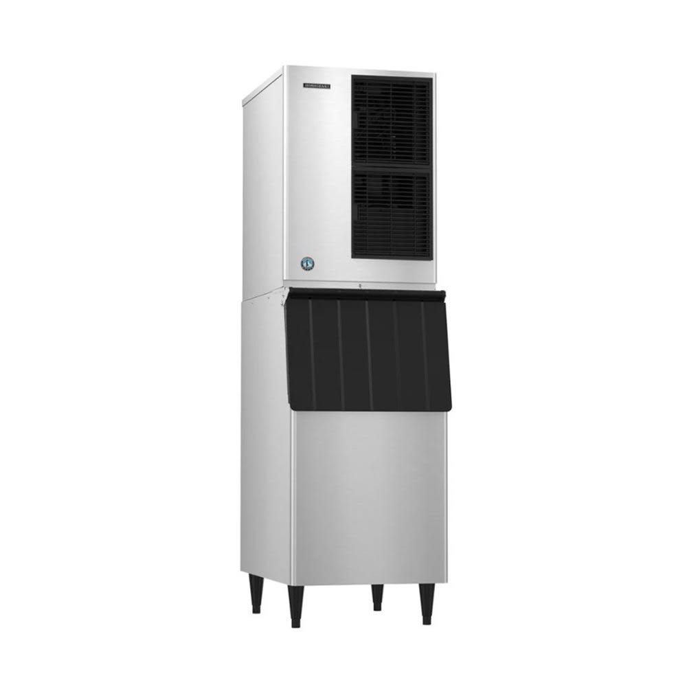 Hoshizaki KM-901MWJ/B-500SF 950 lb KM Series Crescent Cube Ice Machine w/ Bin - 500 lb Storage, Water Cooled, 208-230v