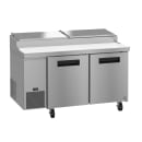 Hoshizaki PR60B 60" Steelheart Pizza Prep Table w/ Refrigerated Base, 115v thumbnail 3