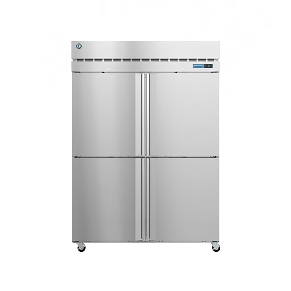 Hoshizaki R2A-HS Steelheart 55" Two Section Reach In Refrigerator, (4) Left/Right Hinge Solid Doors, 115v
