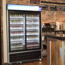 Hoshizaki RM-45-SD-HC 51" RM Series Two Section Glass Door Merchandiser - (2) Sliding Doors, Silver, 115v thumbnail 4