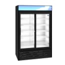 Hoshizaki RM-45-SD-HC-BLK 51" RM Series Two Section Glass Door Merchandiser - (2) Sliding Doors, Black, 115v thumbnail 3