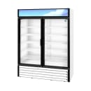 Hoshizaki RM-49-HC-WHT 60" RM Series Two Section Glass Door Merchandiser - (2) Left/Right Hinge Doors, White, 115v thumbnail 2
