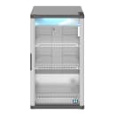 Hoshizaki RM-7-HC 21 1/4" Countertop Refrigerator w/ Front Access - Swing Door, Silver, 115v thumbnail 2